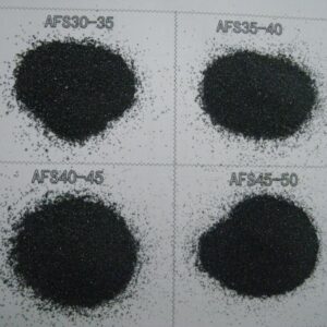 Sable de minerai de chrome